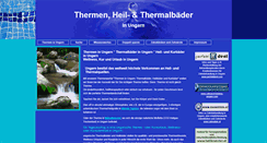Desktop Screenshot of heil-und-thermalbaeder.com